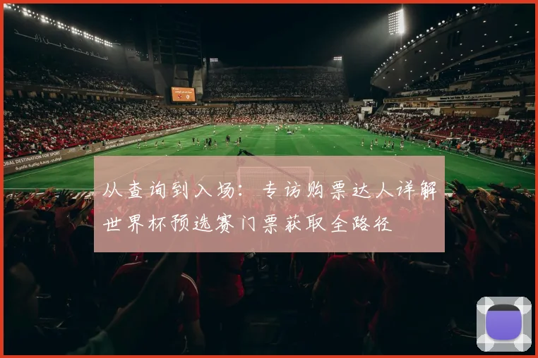 从查询到入场：专访购票达人详解世界杯预选赛门票获取全路径